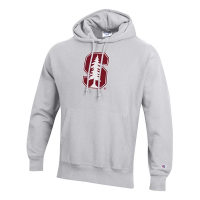 Stanford Cardinal Champion Hoodie 2XLarge Grey