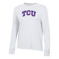 TCU Horned Frogs Champion Women's Vanessa T-Shirt Small White