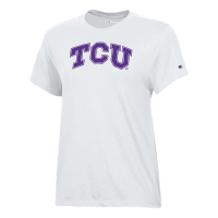 TCU Horned Frogs Champion Women's Eevee T-Shirt Medium White