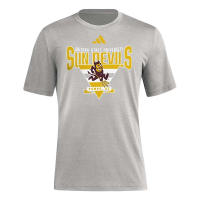 Arizona State Sun Devils adidas Trilateral T-Shirt Medium Heather Grey