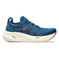 Men's ASICS Gel-Nimbus 26 Running Shoes 11 Rich Navy/Faded Orange