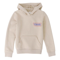 Boys' Wrangler Western Wear Hoodie Small Cream