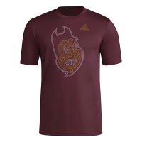 Arizona State Sun Devils adidas Impression T-Shirt Large Maroon