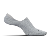 Women's Feetures Everyday Hidden No Show Running Socks Small Grey