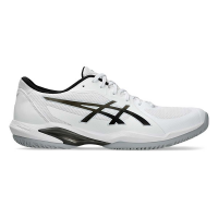 Men's ASICS Solution Swift FF Tennis Shoes 11 White/Gunmetal