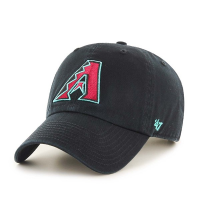 Arizona Diamondbacks 47 Brand Clean Up Adjustable Hat One Size Black