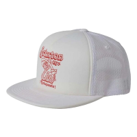 Men's Brixton Estupendo Trucker Snapback Hat One Size White