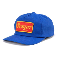 Men's Seager Co. Uncle Bill Hemp Snapback Hat One Size Blue