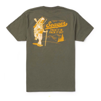 Men's Seager Co. Papaw T-Shirt 2XLarge Army Green