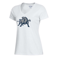 Utah State Aggies Gear For Sports Women's Utah State Gear Big Cotton Mia Soft Tee T-Shirt Small White