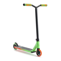 Youth Envy Scooters One S3 Scooters Green/Orange