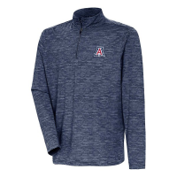 Arizona Wildcats Antigua Determine 1/4 Zip Medium Navy