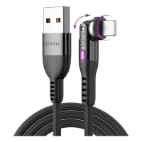 Statik 6ft PowerPivot USB-A To iPhone Compatible Charging Cable