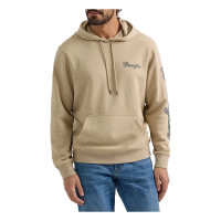 Men's Wrangler Rope Logo Hoodie Large Trench COAT