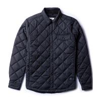 Men's Vissla Cronkite II Eco Quilted Jacket Medium Black