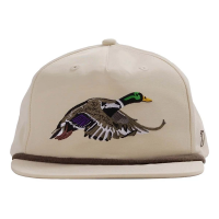 Men's Duck Camp Mallard Snapback Hat One Size Ivory