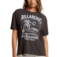 Women's Billabong Paradise Is Here T-Shirt Large Black