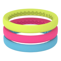 Women's Groove Life Boardwalk Ring 5 Yellow/Pink/Blue