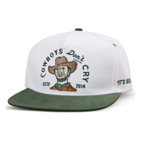 Men's Sendero Provisions Co. Cowboys Don't Cry Snapback Hat One Size White Green