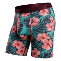 Men's BN3TH Classic With Fly Print Boxer Briefs Underwear Small Hibiscus Bloom