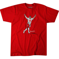 Kids' Kansas City Chiefs BreakingT Patrick Mahomes Superstar T-Shirt XLarge Red