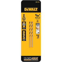 DeWALT Black & Gold 5/64 in High Speed Drill Bit - 2 Pack