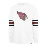 Arizona Cardinals 47 Brand Brex Long Sleeve T-Shirt Medium White