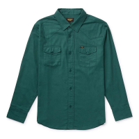 Men's Seager Co. Amarillo Long Sleeve Button Up Shirt Large Green/Blue