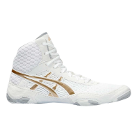 Women's ASICS Matblazer Wrestling Shoes 7 White/Champagne