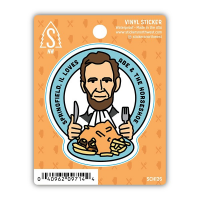 Stickers Northwest Horseshoe and Abe Sticker Sticker