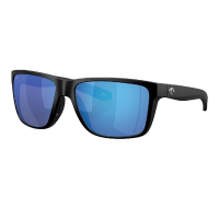 Men's Costa Del Mar Costa Del Mar Boradbill II Polarized Sunglasses Polarized Sunglasses Matte Black/Blue Polarized Glass