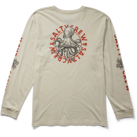 Men's Salty Crew Tentacles Premium Long Sleeve T-Shirt Small Bone