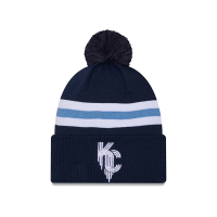 Kansas City Royals New Era City Connect Beanie One Size Blue
