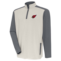 Arizona Cardinals Antigua Risky Long Sleeve 1/4 Zip Small White