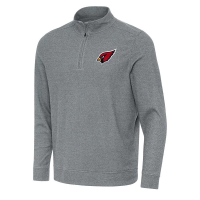 Arizona Cardinals Antigua Subtle Long Sleeve 1/4 Zip Small Carbon