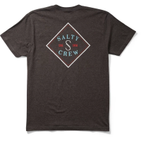 Men's Salty Crew Tippet Color T-Shirt Small Charcoal Heather