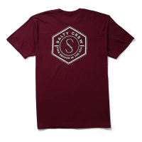 Men's Salty Crew Hexed T-Shirt XLarge Burgundy