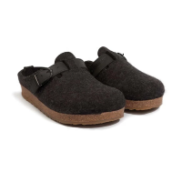 Women's Haflinger GZB Casual Clogs 37 Charcoal