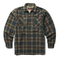 Men's Wolverine Hastings Sherpa Lined Large Ink Plaid