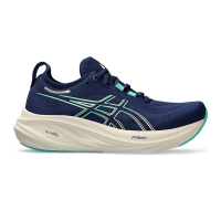 Women's ASICS Gel-Nimbus 26 Running Shoes 8.5 Blue Expanse/Aurora Green