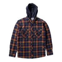 Men's Vissla Eco-Zy Long Sleeve Flannel Small Phantom 2