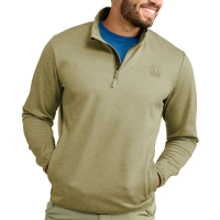 Men's Huk Coldfront+ Performance Long Sleeve 1/4 Zip 2XLarge Overland Heather