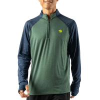 Men's rabbit EZ 2.0 Long Sleeve 1/4 Zip Large Forest