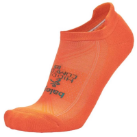 Adult Balega Hidden Comfort No Show Running Socks Medium Neon Orange