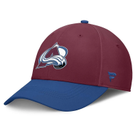 Colorado Avalanche Fanatics 2 Tone Rink Adjustable Hat S/M Garnet