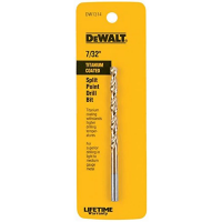 DeWALT 7/32 in Split Point Titanium Drill Bit