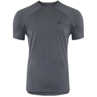 Men's Stone Glacier Chinook Merino T-Shirt 2XLarge Granite Grey