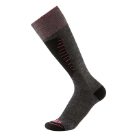 Women's Gordini Burke Lightweight & Snowboard Knee High Skiing Socks Small Charcoal Pink