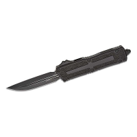 Microtech 1180-1T Scarab II Gen III Tactical Double Edge Black Automatic Knife