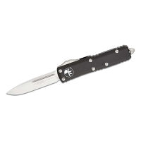 Microtech 231-10 UTX-85 Drop Point Black Automatic Knife